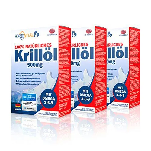 ForteVital Krill Oil 500 mg - Ácidos grasos omega-3 (EPA / DHA)