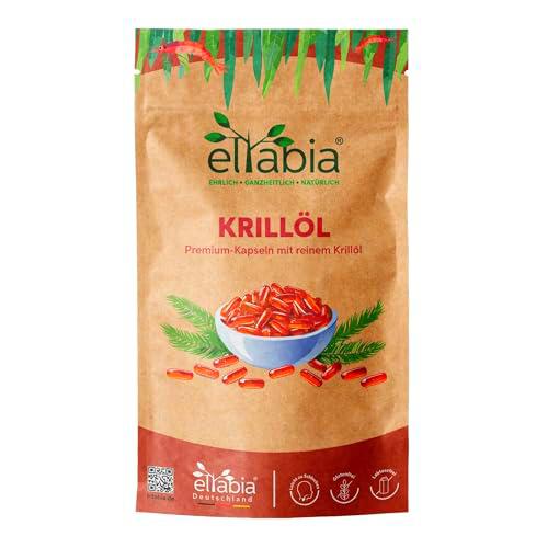 Cápsulas de aceite de krill, 1000 unidades, alta dosis diaria de 1500 mg