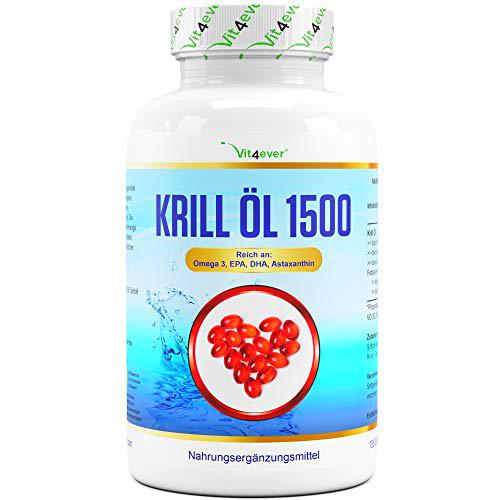 Aceite de Krill - 135 Cápsulas - Premium: Aceite de Krill Antártico