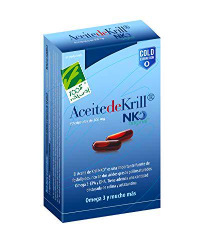 100% Natural ACEITE DE KRILL NKO 40 caps. - 50 gr