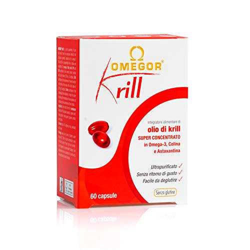 Omegor Krill - Suplemento de aceite de kril Superba con Omega-3