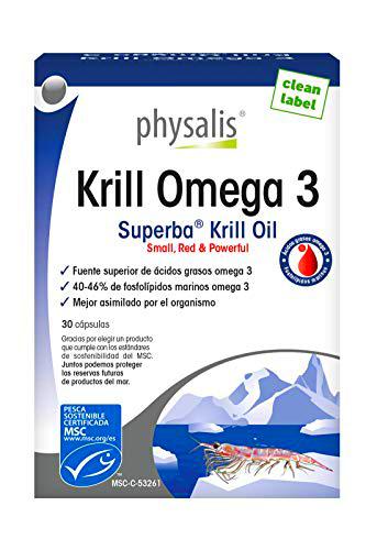 Physalis Krill Omega-3-30 Cápsulas