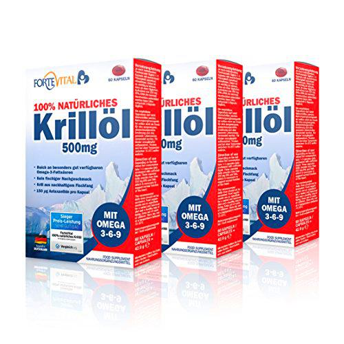 ForteVital Krill Oil 500 mg - Ácidos grasos omega-3 (EPA / DHA)