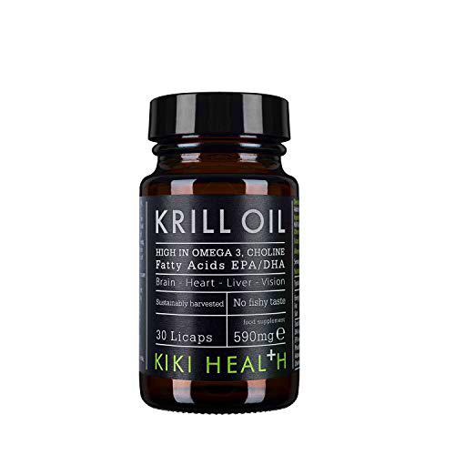Kiki Health Krill Oil, 590mg - 30 Licaps 110 g
