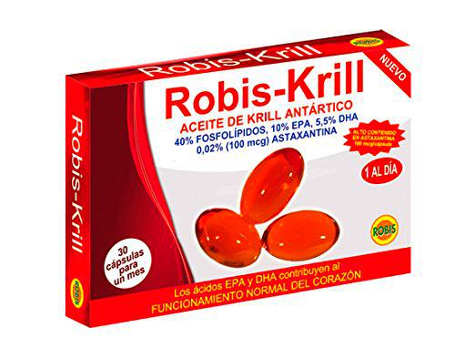 Robis Krill Complemento Alimenticio Natural - 30 Cápsulas