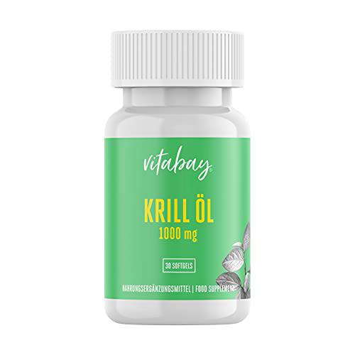 Aceite de krill Neptune de 500 mg - 30 cápsulas - rico en omega-3 -ácidos grasos