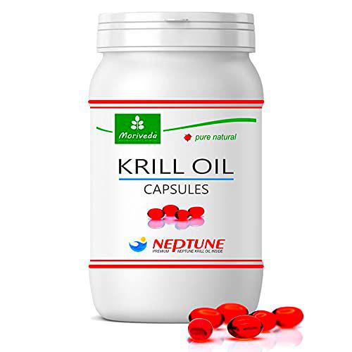 MoriVeda® Neptune Krill Oil 90 cápsulas con aceite omega 3 de alta calidad