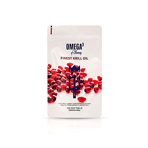 Omega 3 of Norway, Omega3 de Aceite de Krill bolsa de 120 cápsulas.