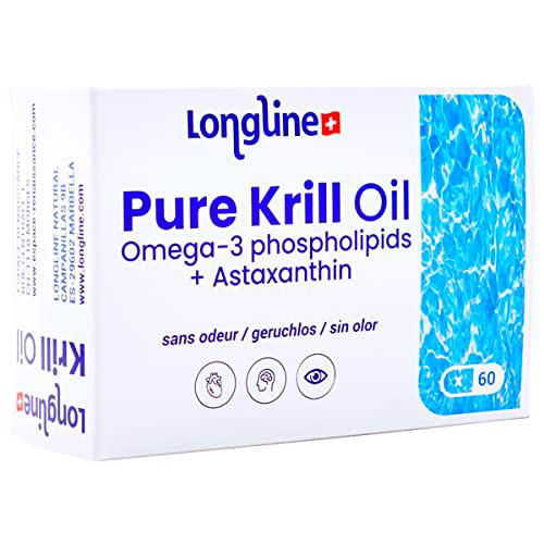 Pure Krill Oil de Longline | Aceite de Krill con Omega-3