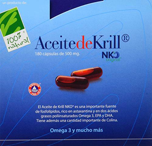 100% natural Aceite de Krill - 180 Cápsulas