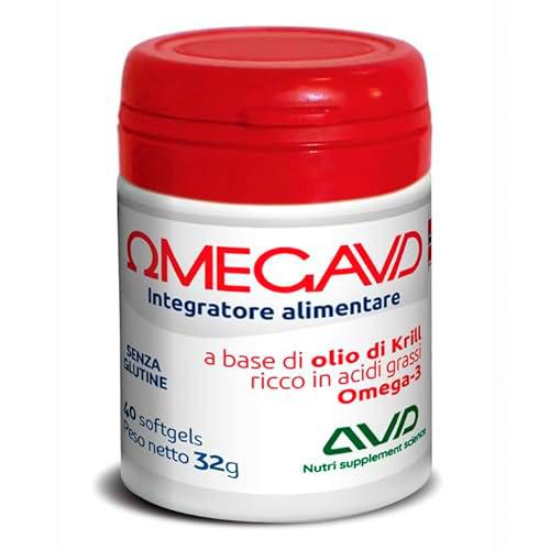 Omega 3 Avd Reform 40 cápsulas | Omegavd con aceite de Krill