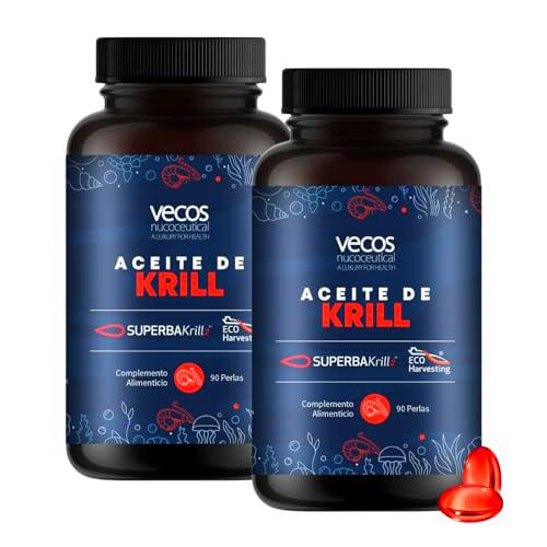 Aceite de Krill Antártico 1000mg SuperbaKrill2 | 2 Botes 90 perlas